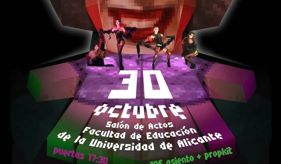 Rocky Horror Shadow Cast Alicante - Asiento + Tote Con Props