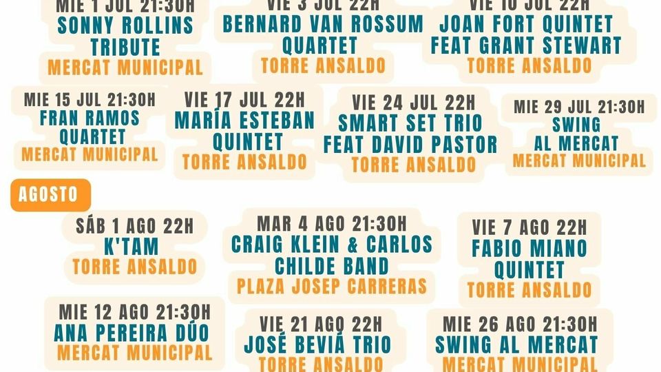 Sant Joan Jazz Fest - Fabio Miano Quintet