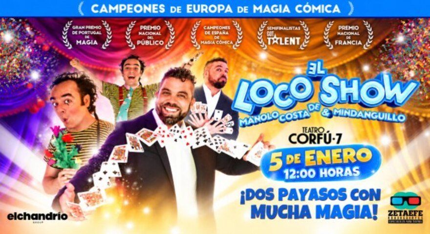 Dos payasos con mucha magia