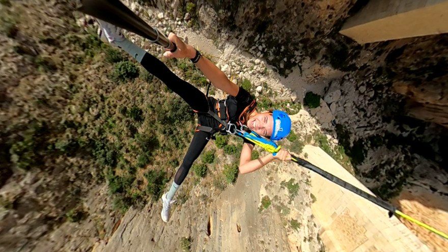Puenting en Mascarat (Altea)