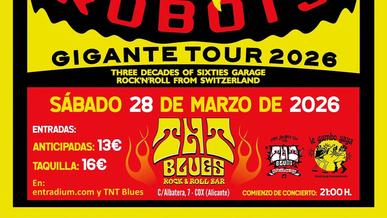 The Giant Robots En Tnt Blues, Cox