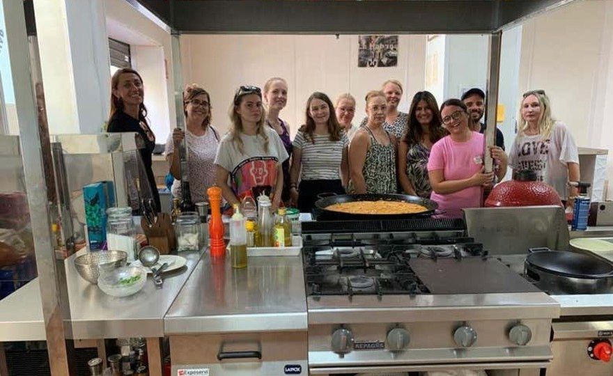 Taller de paella y sangría