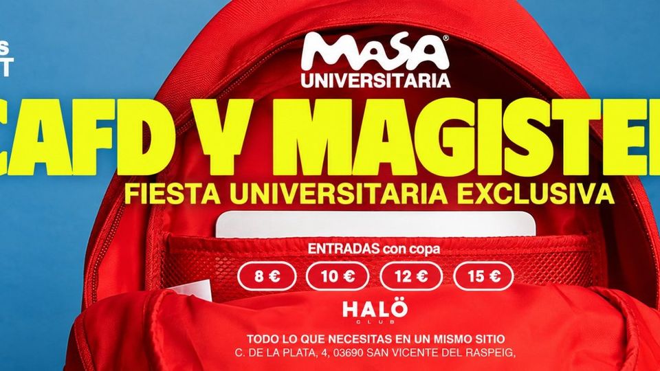 Fiesta de Magisterio y Cafd