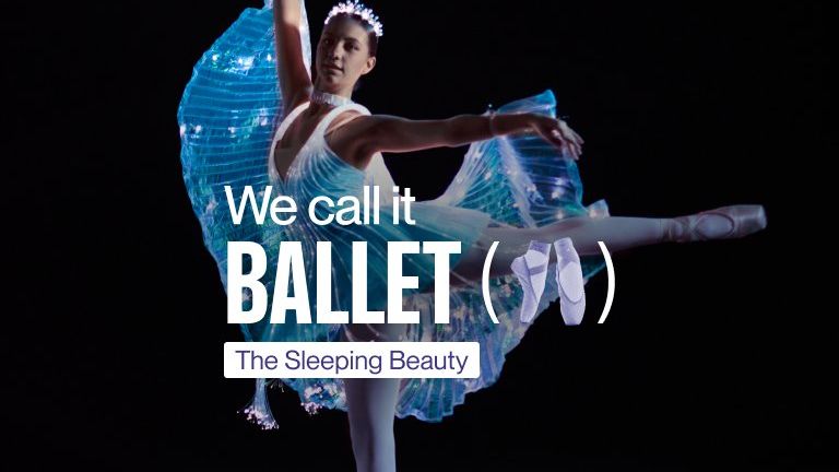 We call it Ballet: Espectáculo de Danza y Luces de La Bella Durmiente